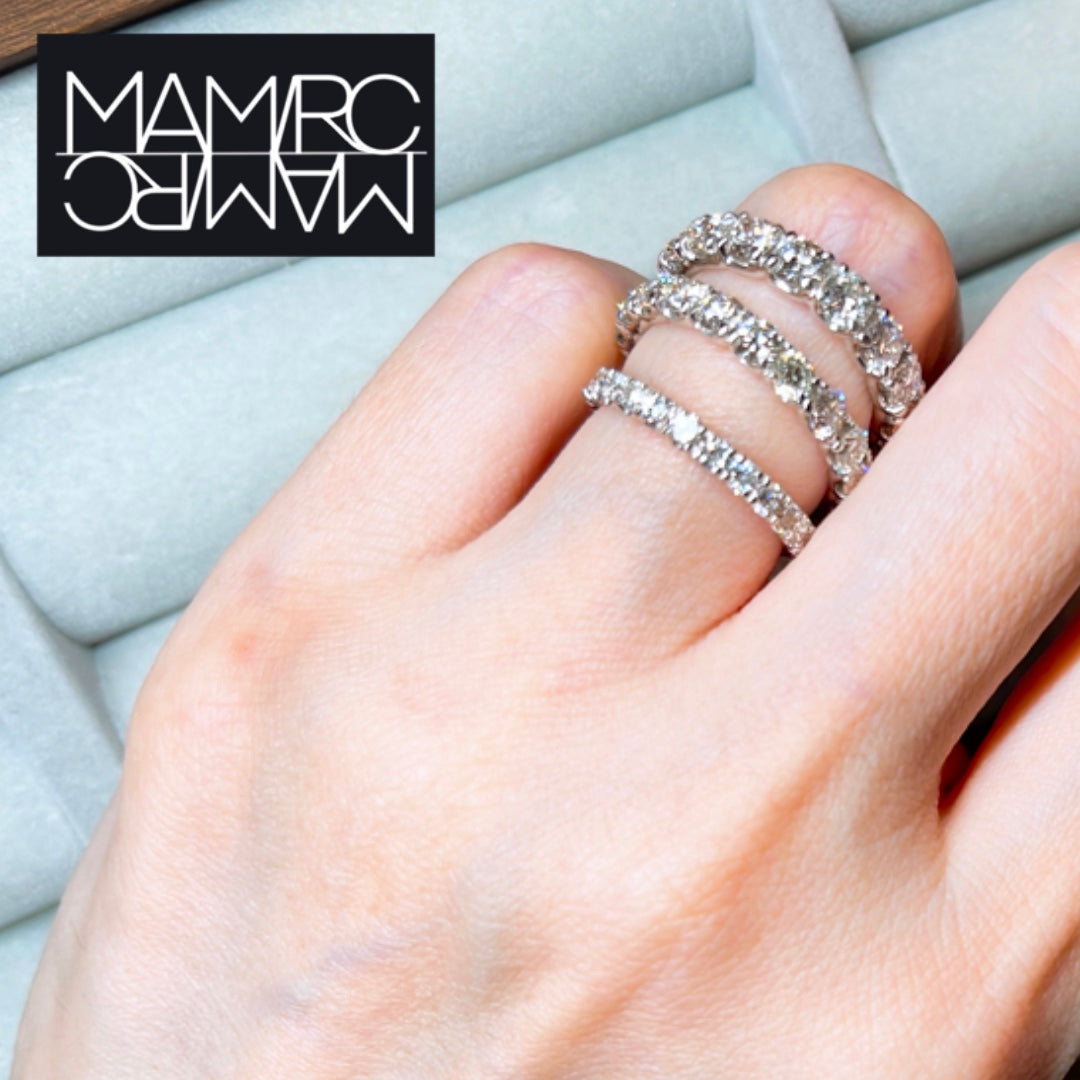 freedom3 full eternity ring(ALL diamond 3ctup)