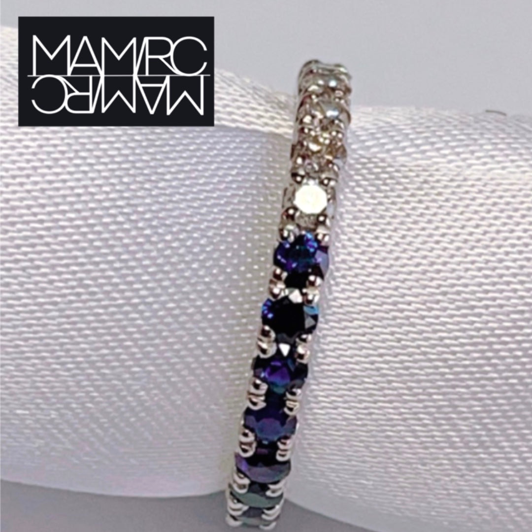 freedom1 full eternity ring(サファイヤ&ダイヤモンド)