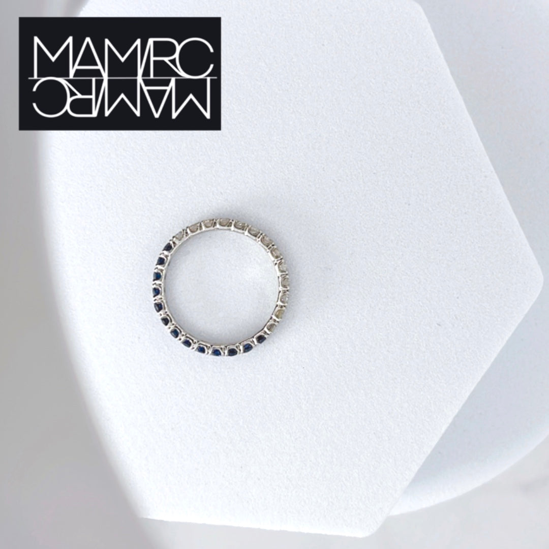 freedom1 full eternity ring(サファイヤ&ダイヤモンド)
