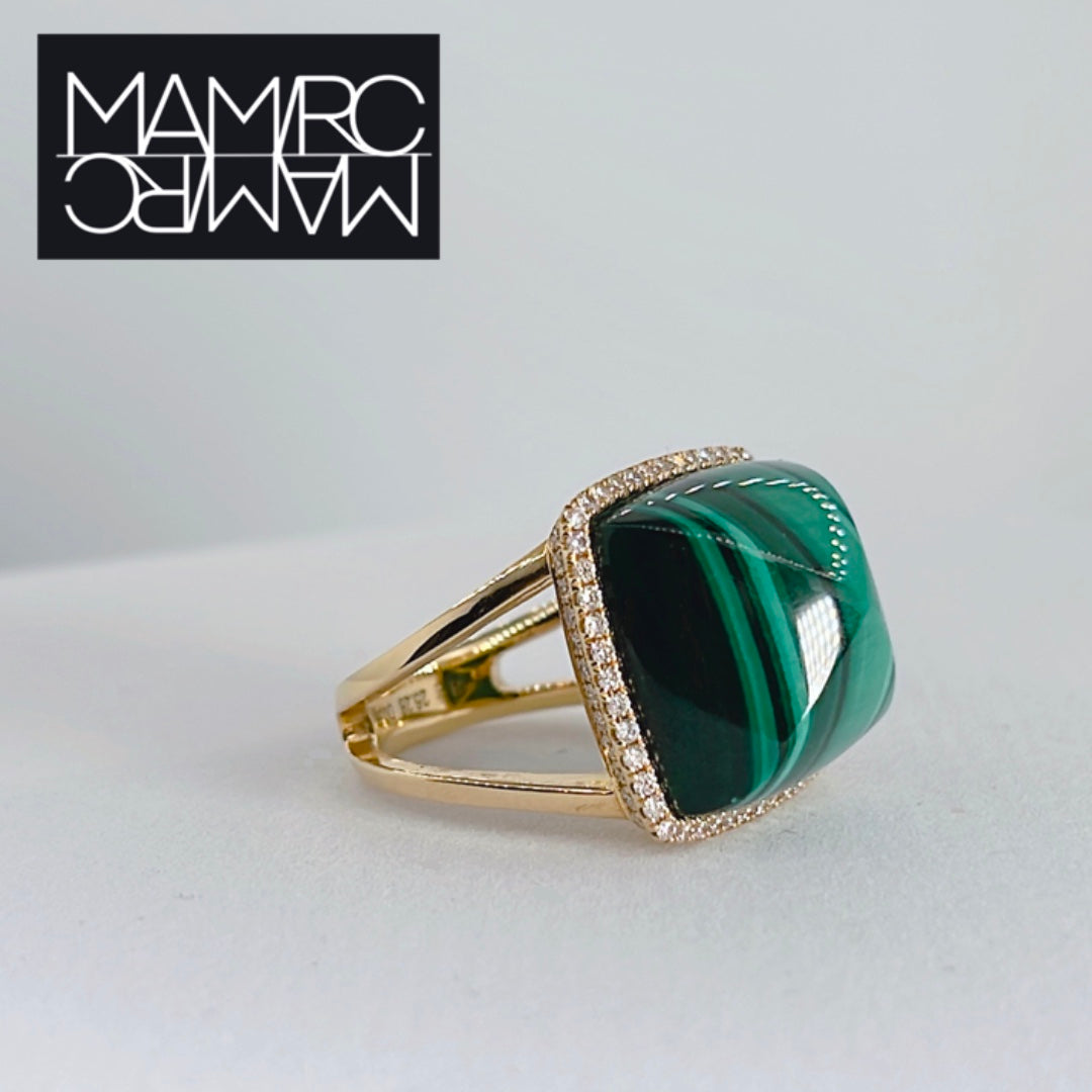 pointu ring GREEN(マラカイト)