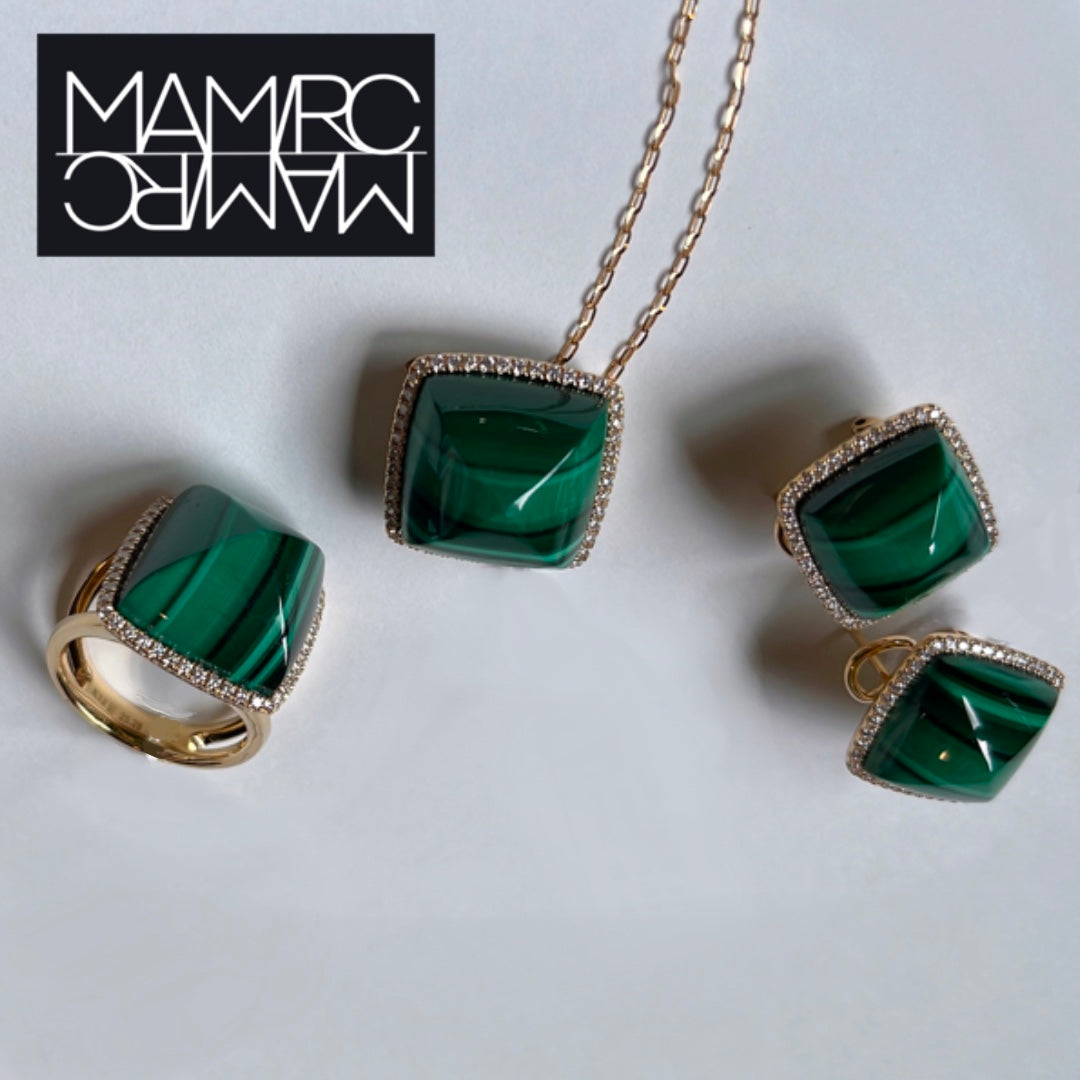 pointu ring GREEN(マラカイト)