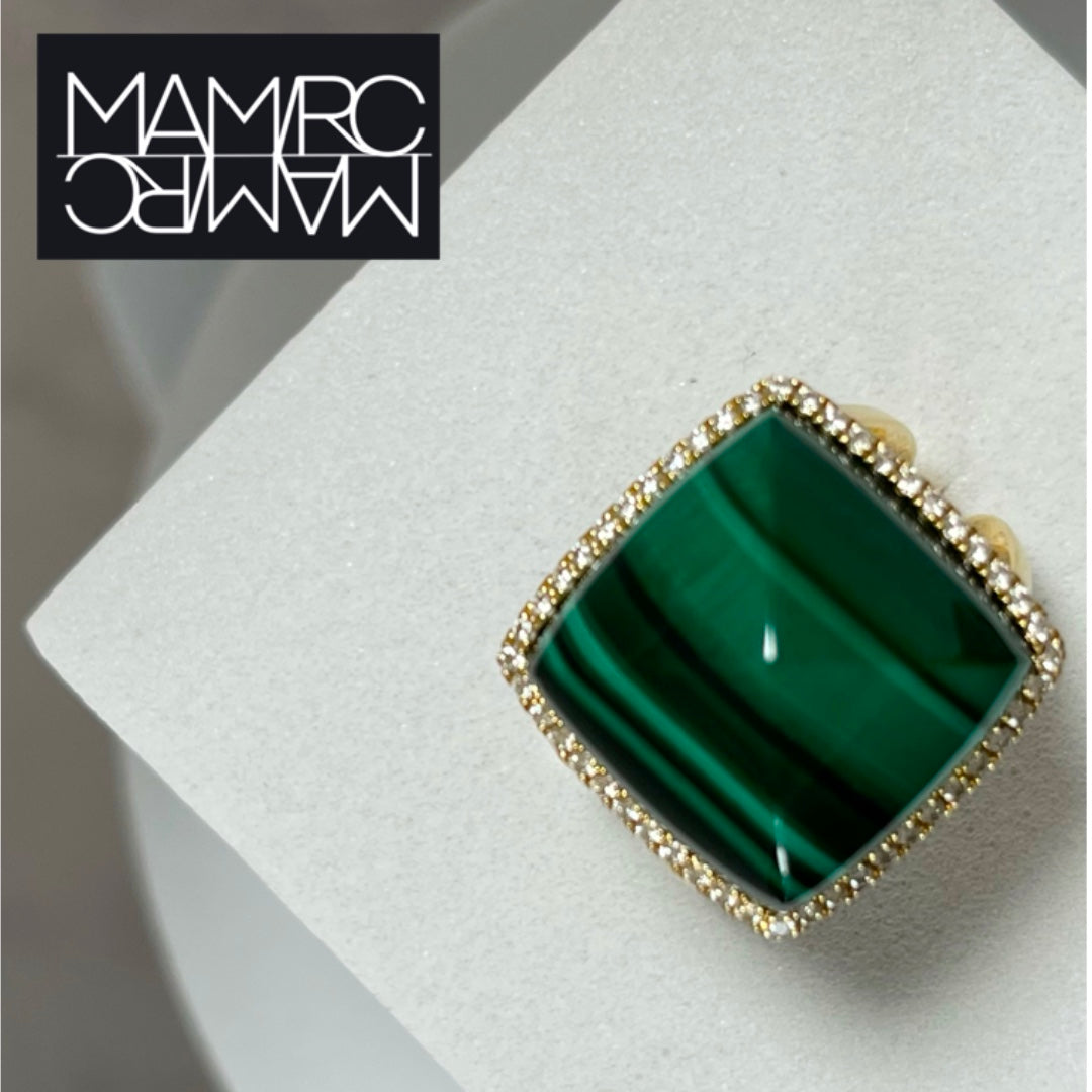 pointu ring GREEN(マラカイト)