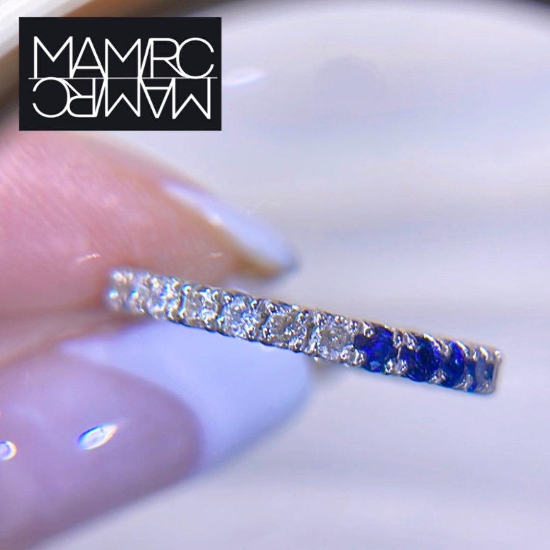 freedom1 full eternity ring(サファイヤ&ダイヤモンド)