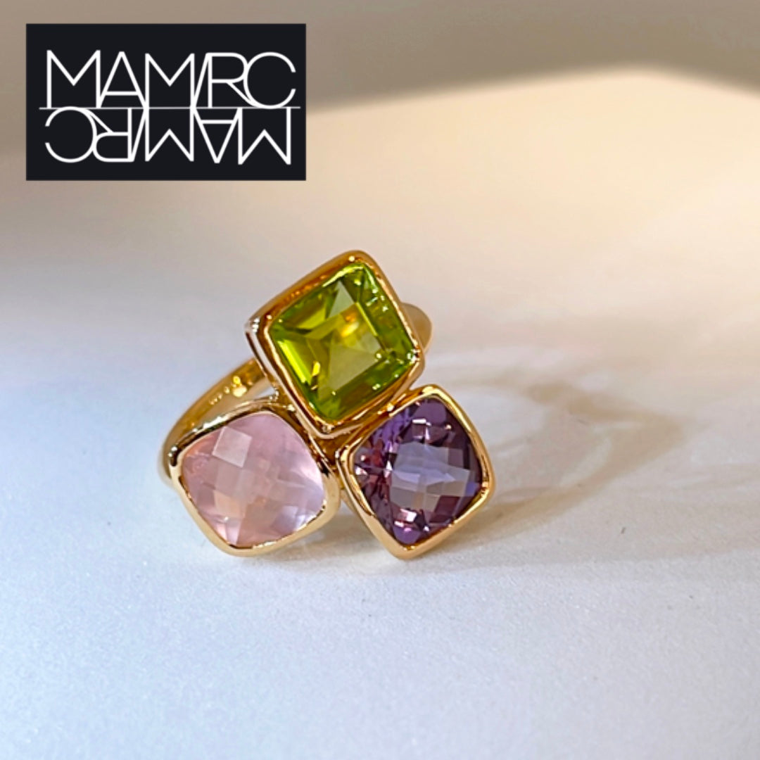 monet モネ カラーストーン ring