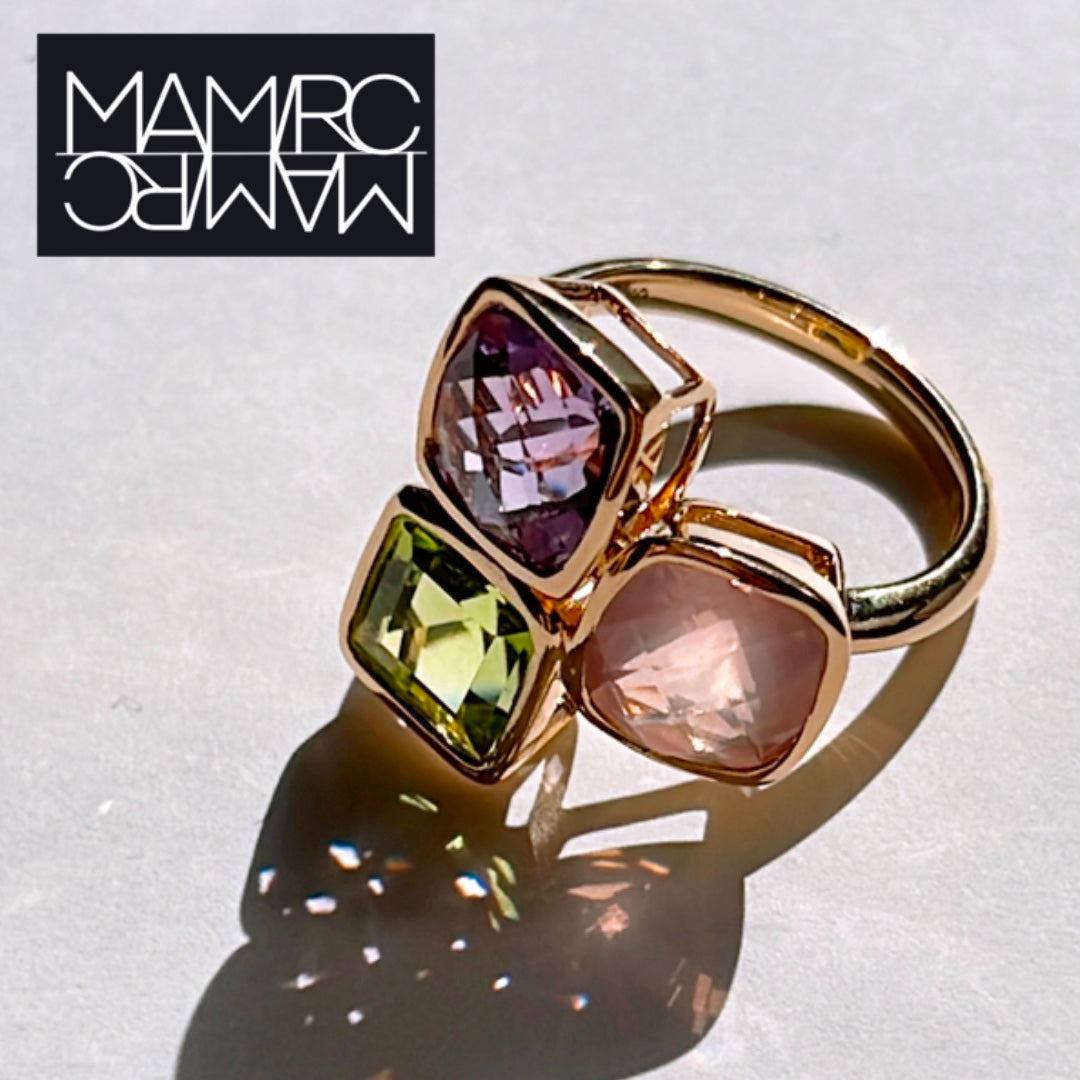 monet モネ カラーストーン ring