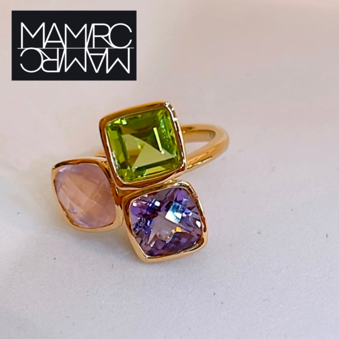 monet モネ カラーストーン ring