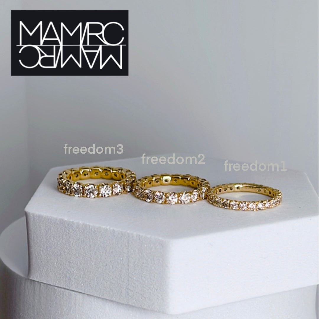 freedom3 full eternity ring（ALL diamond 3ctup)