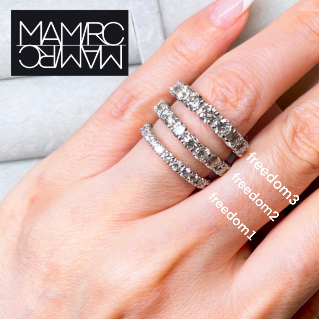 freedom2 full eternity ring（ALL diamond 2ctup)